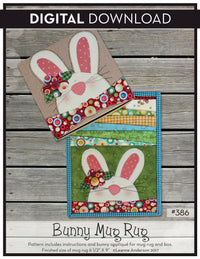 Bunny Mug Rug