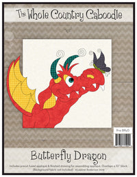 Butterfly Dragon Applique