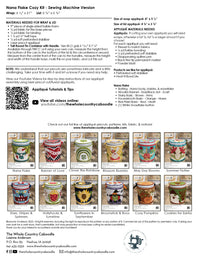 Nana Flake Cozy Kit - Sewing