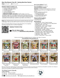 May Day Blooms Cozy Kit - Sewing