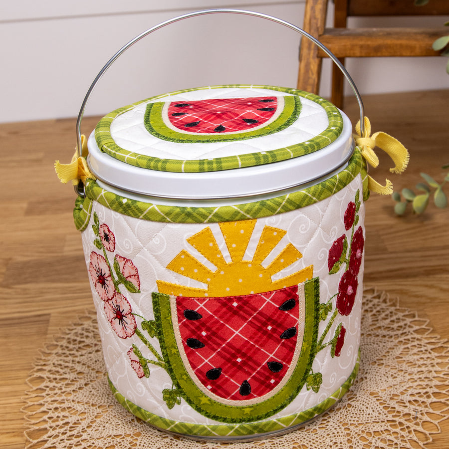 Hollyhocks & Sunshine Cozy Kit - Embroidery