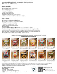 Broomstick & Boos Cozy Kit - Embroidery