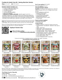 Cookies for Santa Cozy Kit - Sewing