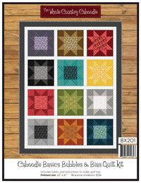 Caboodle Basics Bubbles & Bias Quilt Kit