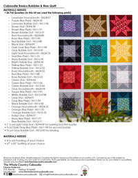 Caboodle Basics Bubbles & Bias Quilt Kit