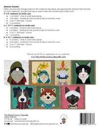Doodle Pads Pattern (Appliques not included)
