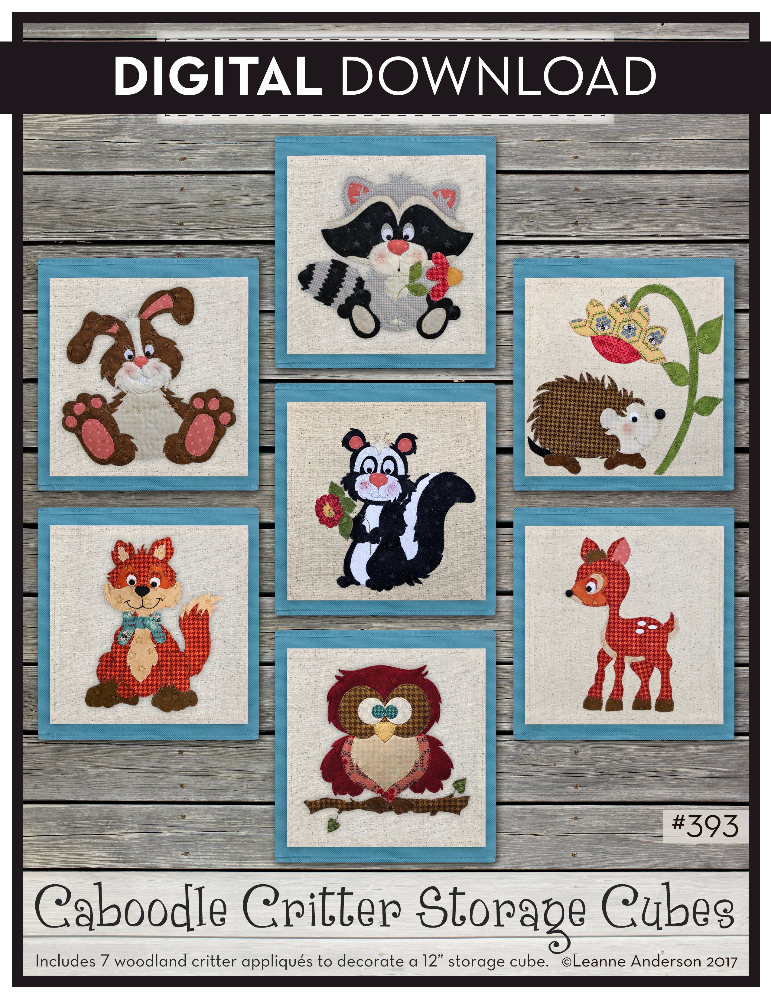Caboodle Critter Storage Cubes