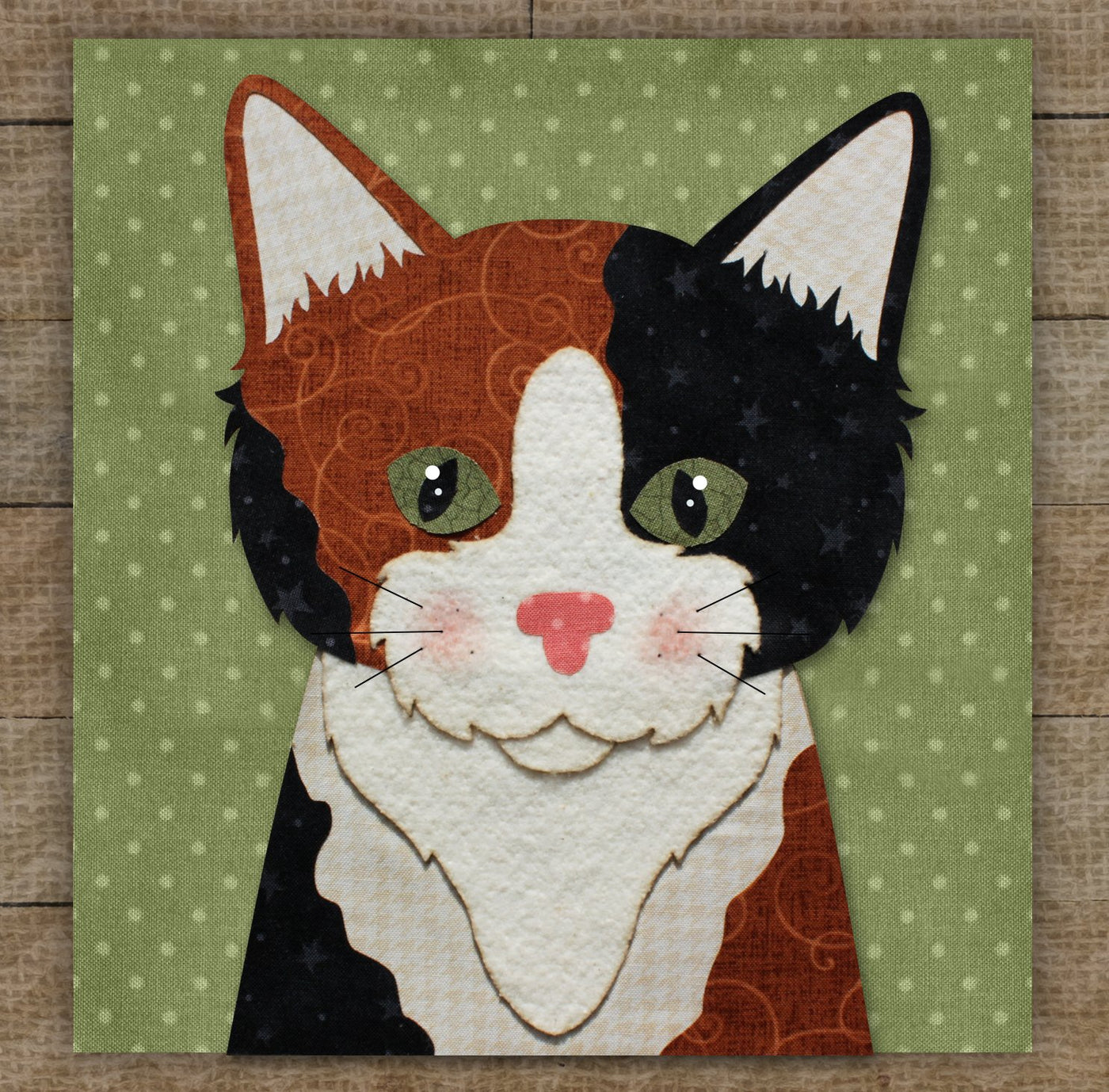 Calico Cat 2 Applique