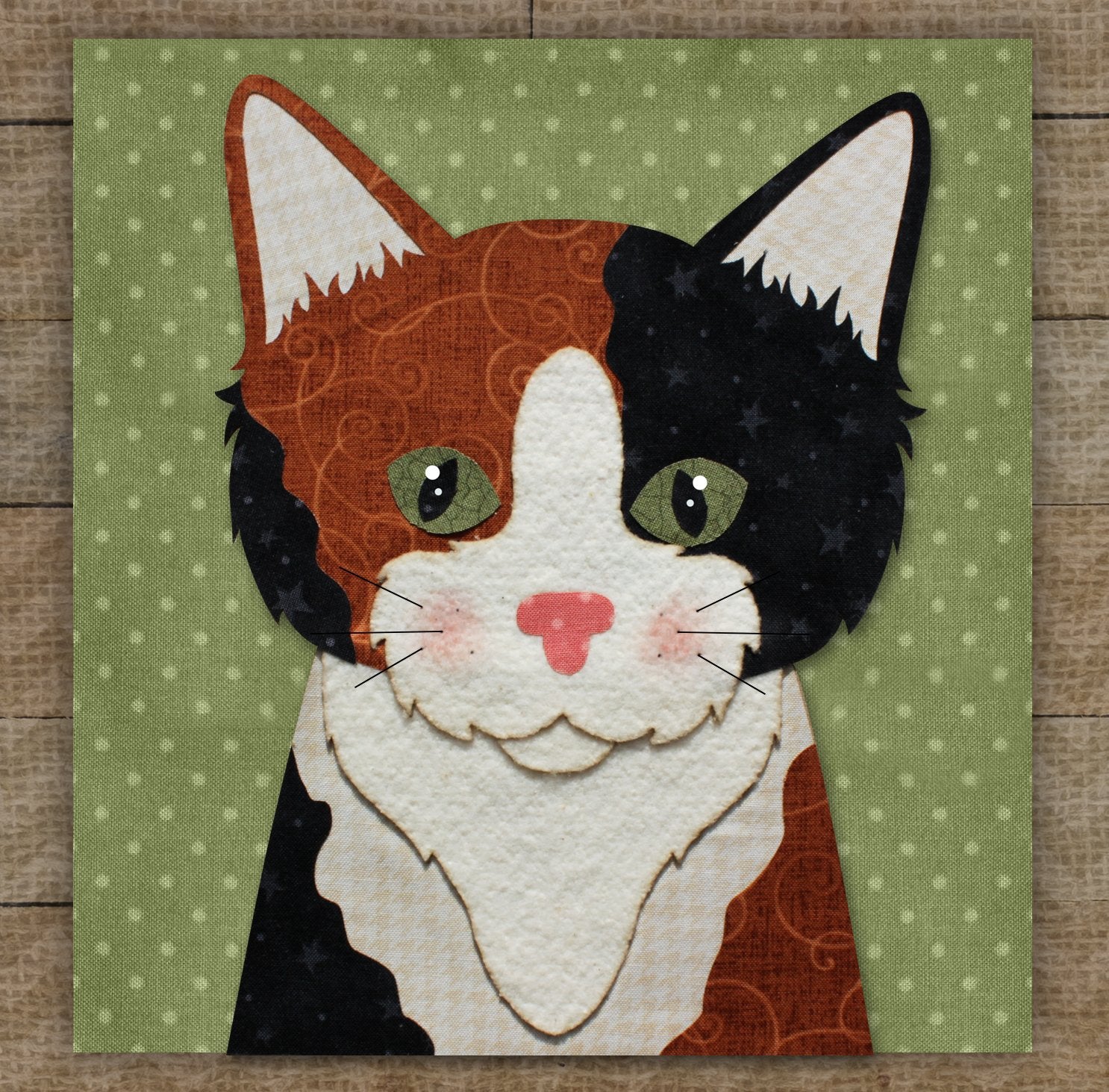 Calico Cat 2 Applique