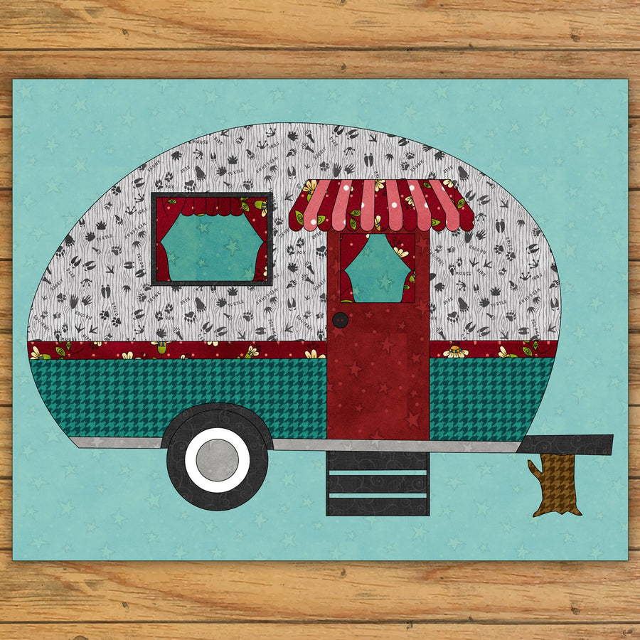 Camper Applique