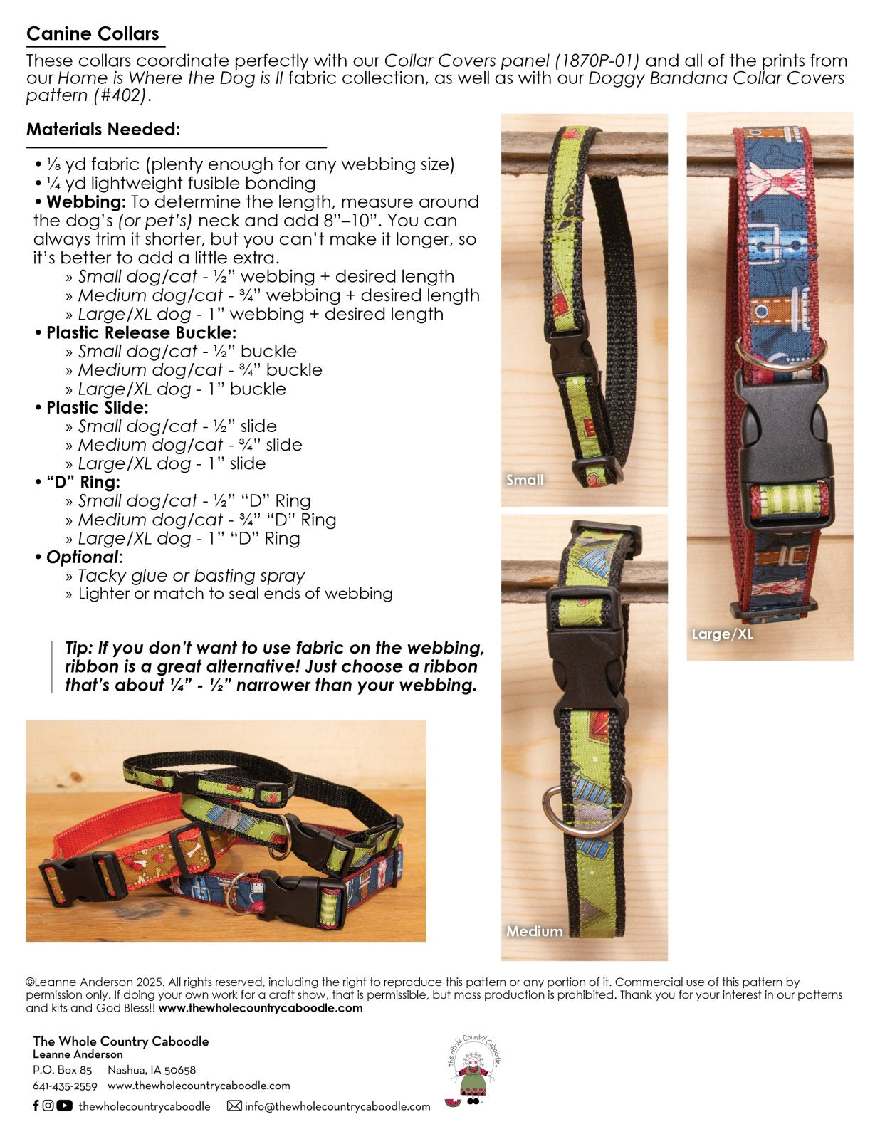 Canine Collars Pattern