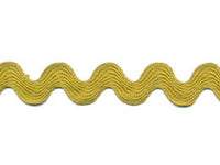 Large Chartreuse Ric Rac - 1 yd Cut