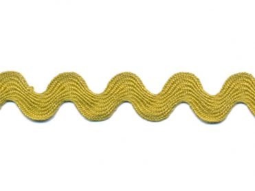 Large Chartreuse Ric Rac - 1 yd Cut