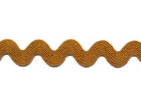 Large Chestnut Ric Rac - 1 yd Cut