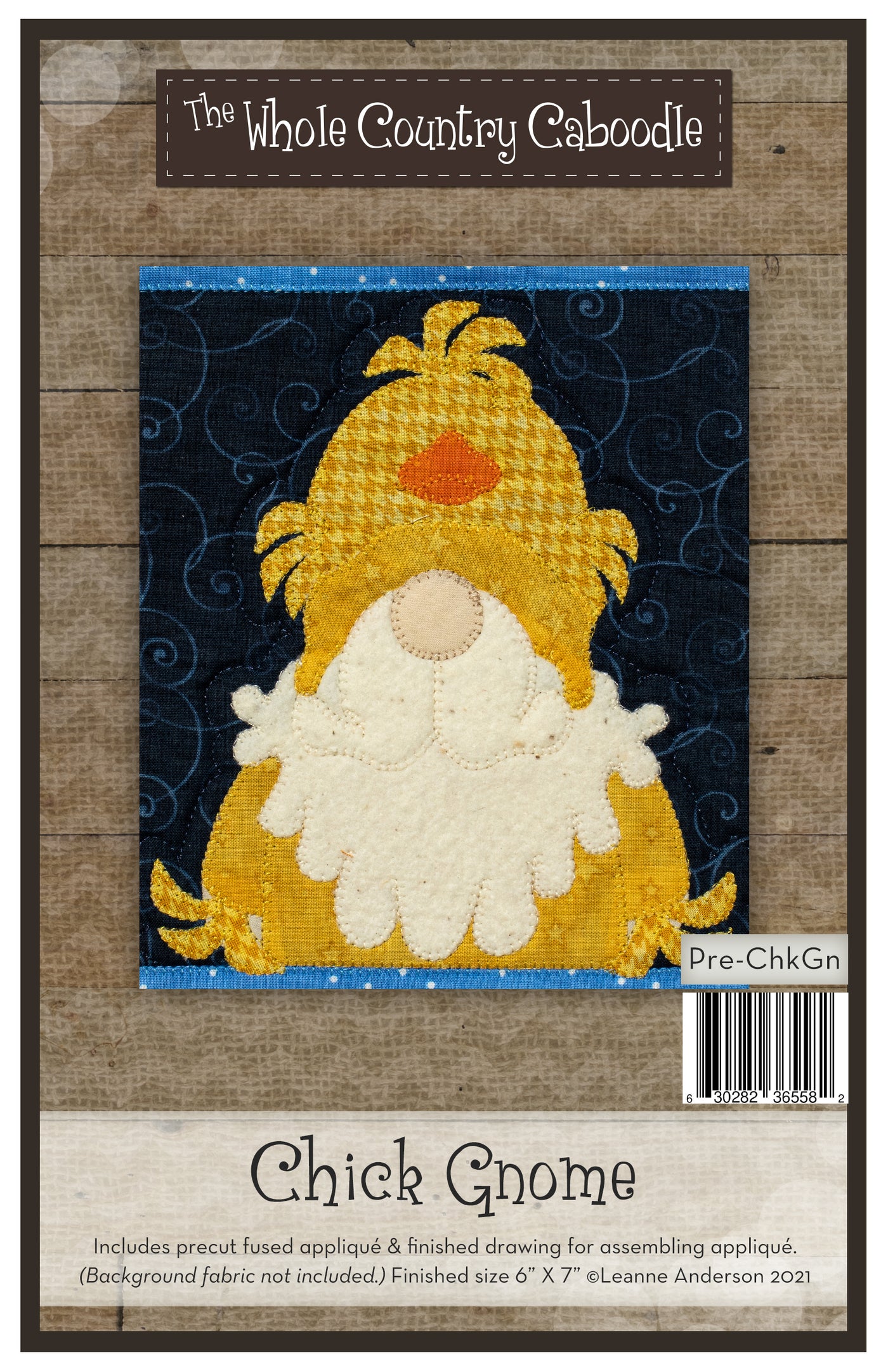 Chick Gnome Applique