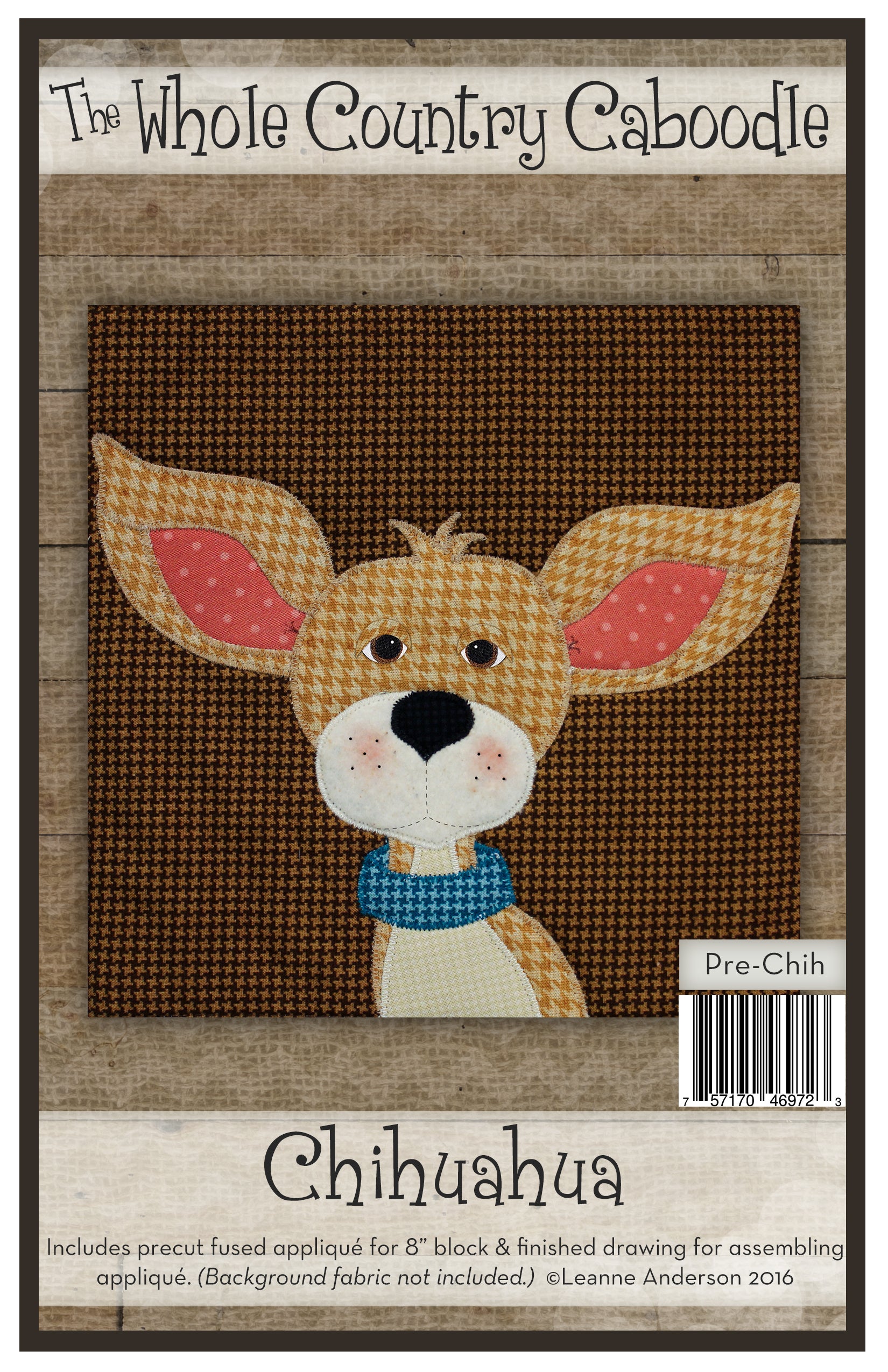 Chihuahua Applique