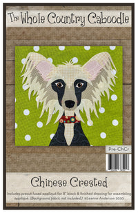 Chinese Crested Applique