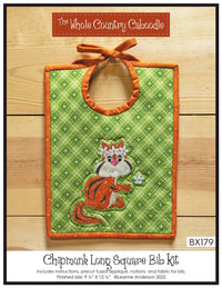 Chipmunk Long Square Bib Kit