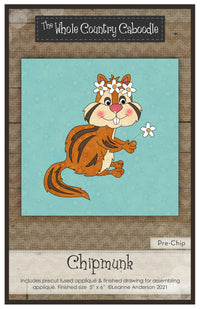 Chipmunk Applique