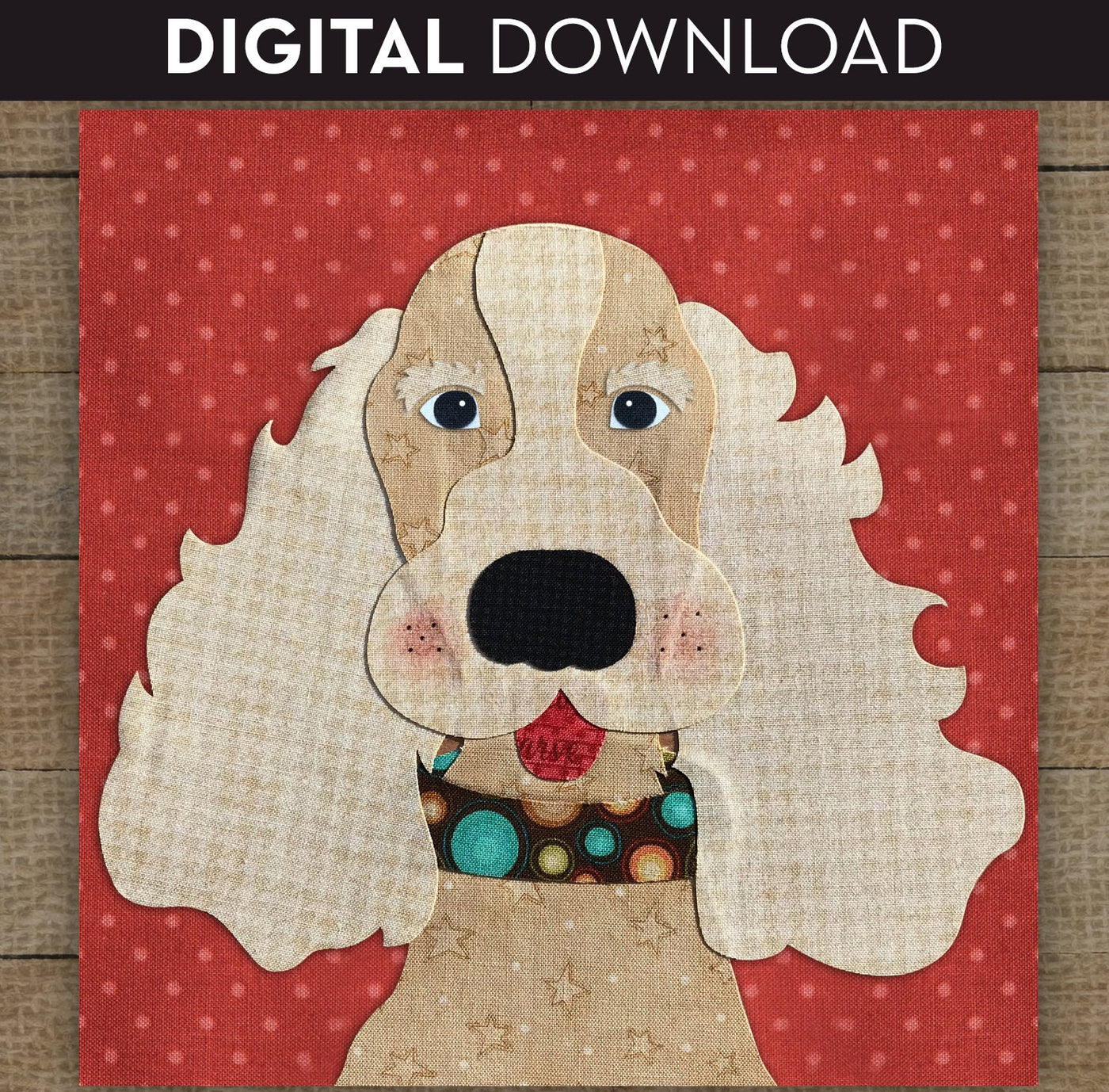 Cocker Spaniel Applique
