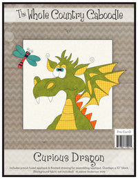 Curious Dragon Applique