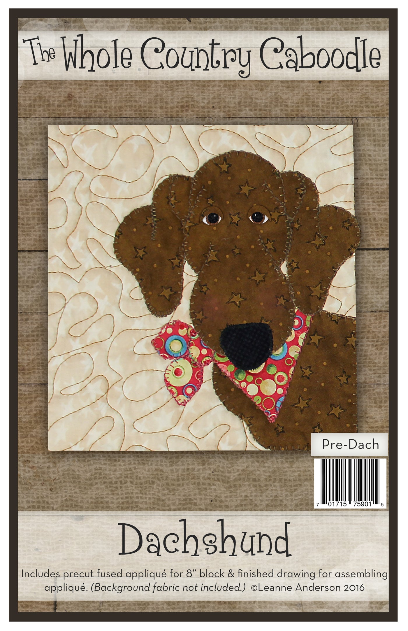 Dachshund Applique