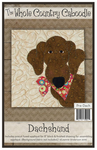 Dachshund Applique