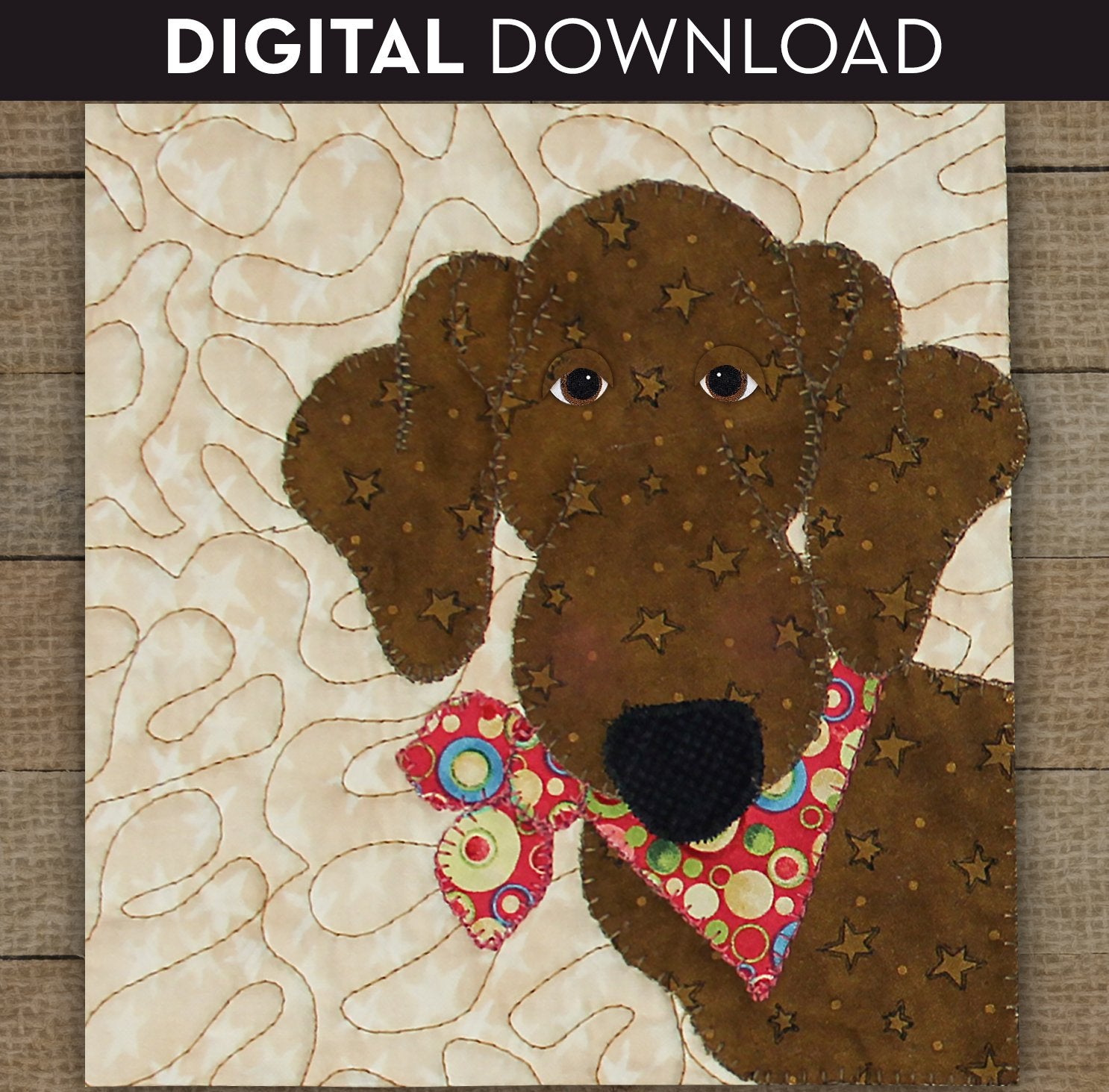 Dachshund Applique