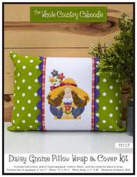 Daisy Gnome Pillow Wrap & Cover Kit