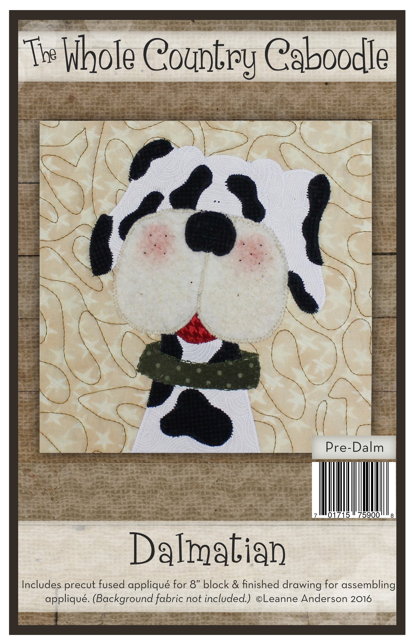Dalmatian Applique