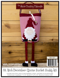 December St. Nick Gnome Bucket Buddy Kit