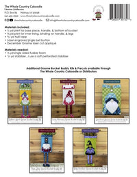 December St. Nick Gnome Bucket Buddy Kit