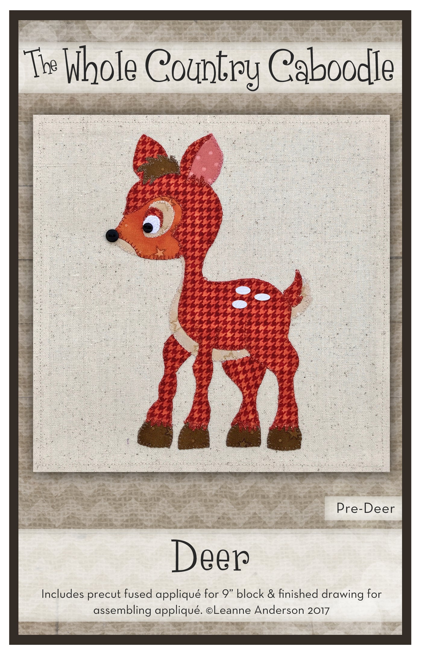 Deer Applique