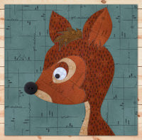 Deer Head Applique