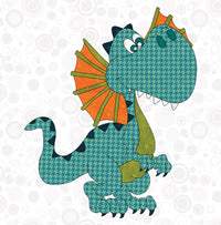 Dilophosaurus Applique