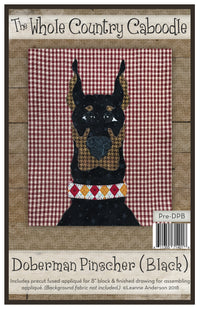 Doberman Pinscher Applique