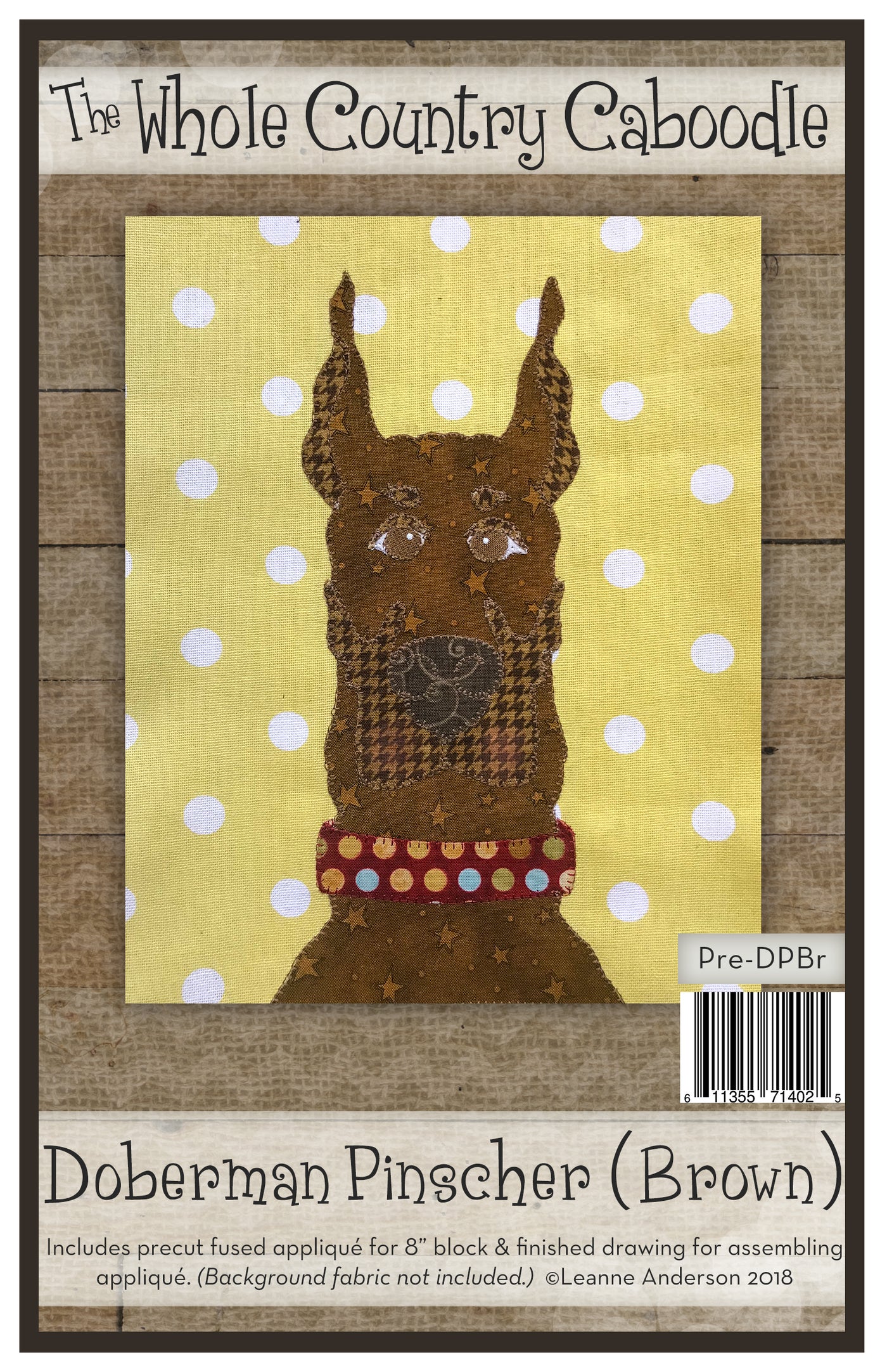 Doberman Pinscher Applique