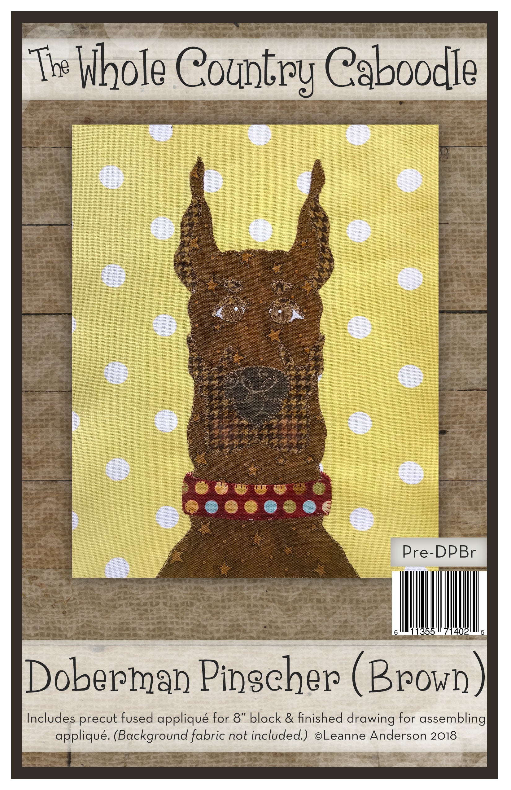 Doberman Pinscher Applique