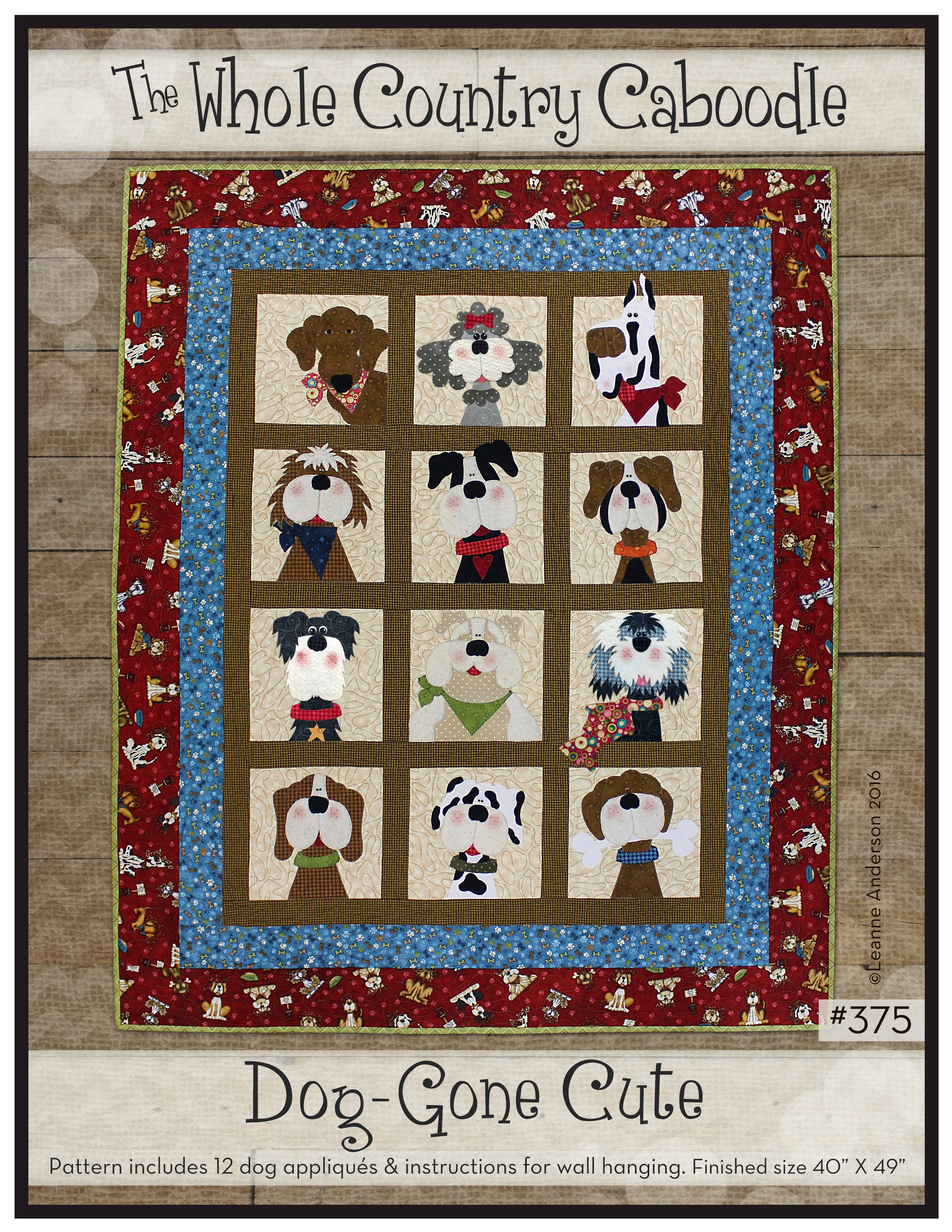 Dog Gone Cute Pattern