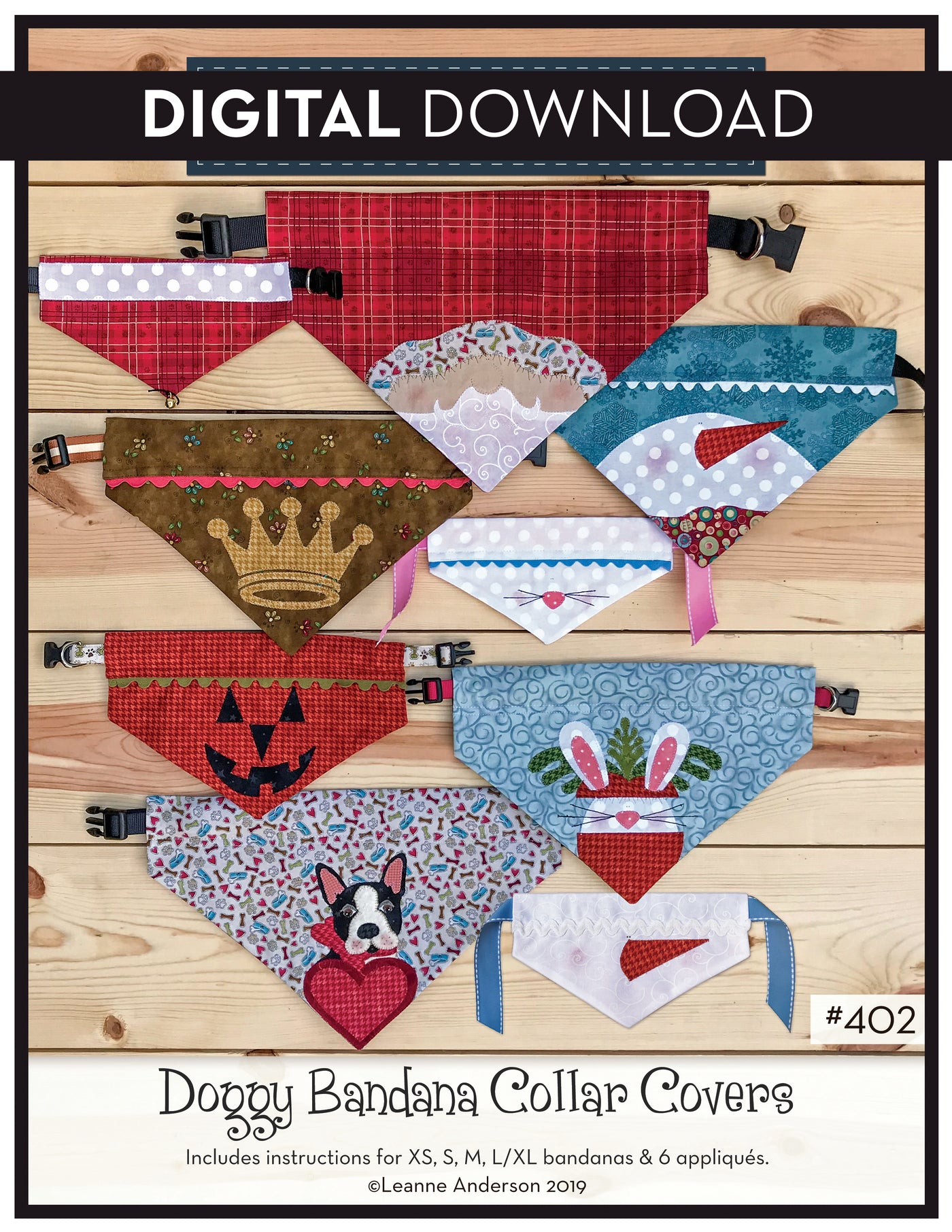 Doggy Bandana Collar Covers