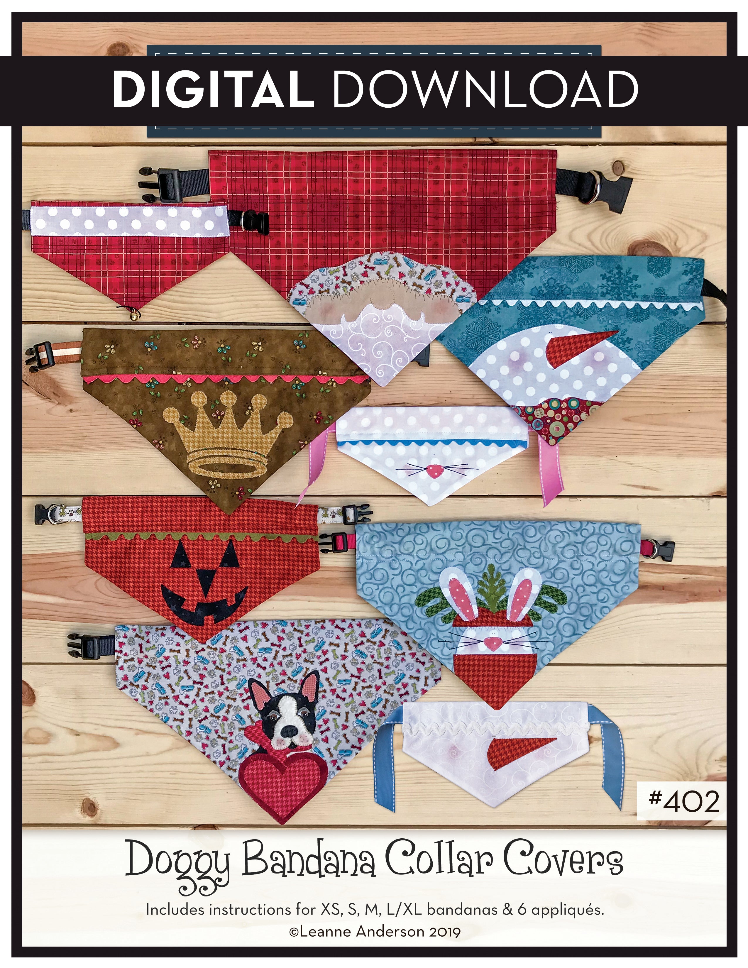Doggy Bandana Collar Covers