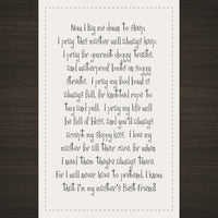 Dogs Prayer Panel & Pattern