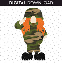 Soldier Gnome Applique