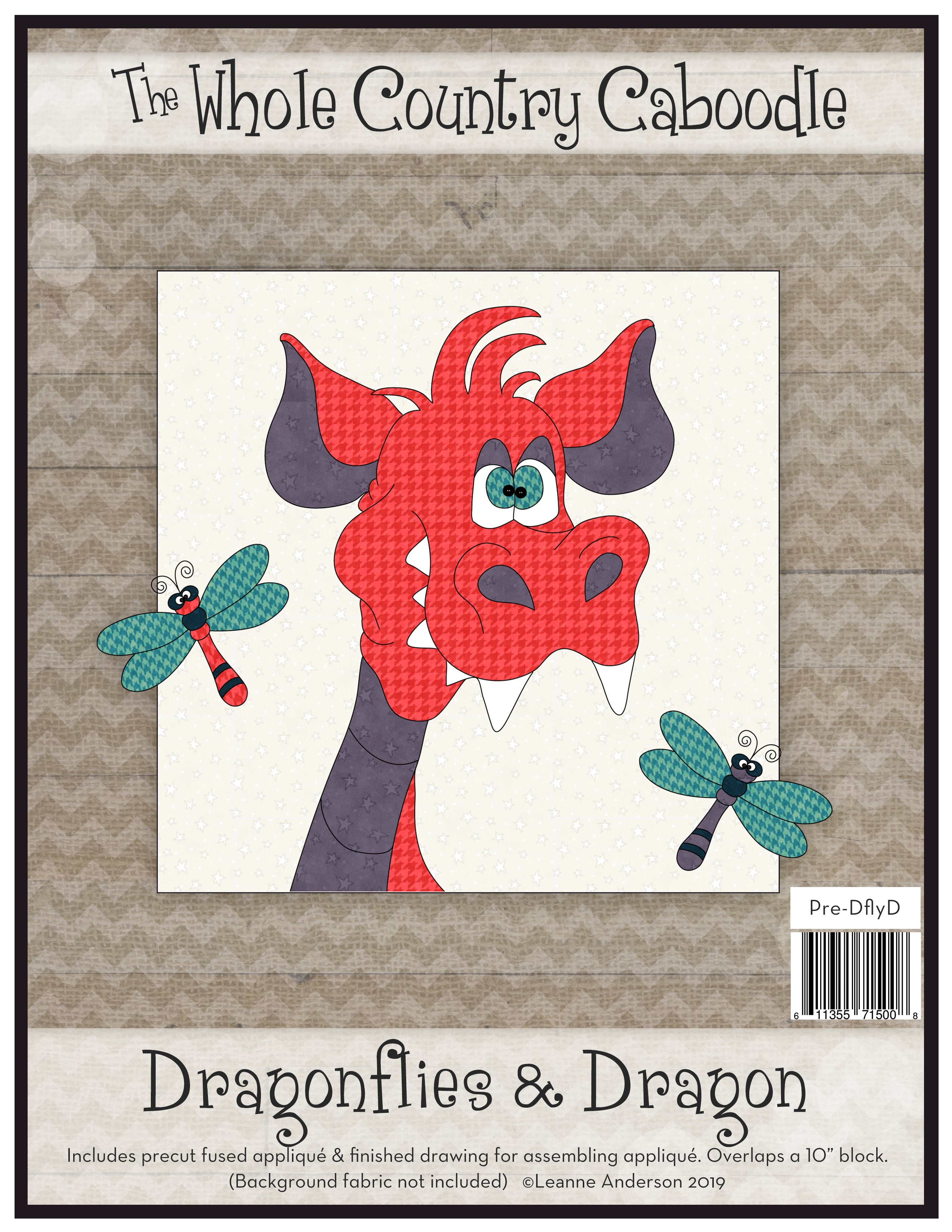 Dragonflies & Dragon Applique