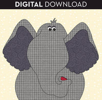 Elephant Head Applique