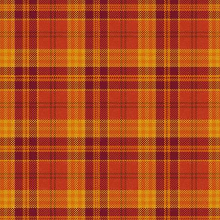 9796 Pumpkin Large Uneven-Plaid || Scrappenstance
