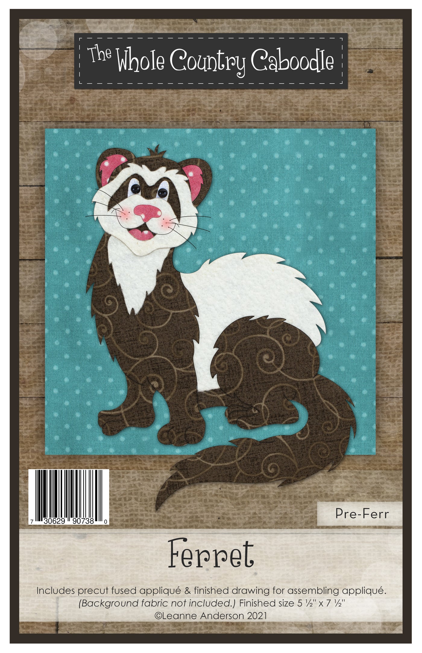 Ferret Applique Applique