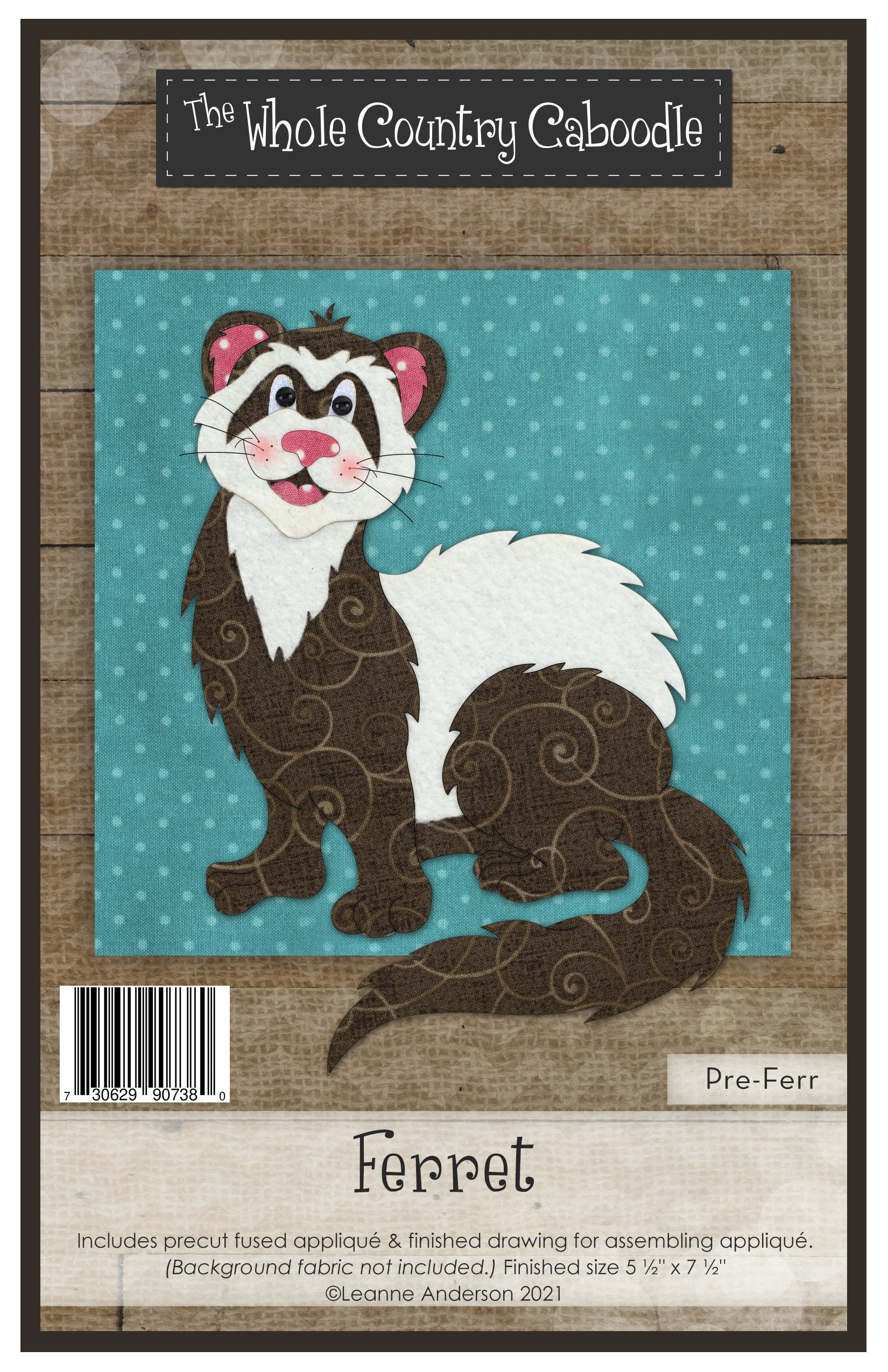 Ferret Applique Applique
