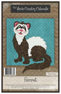 Ferret Applique Applique