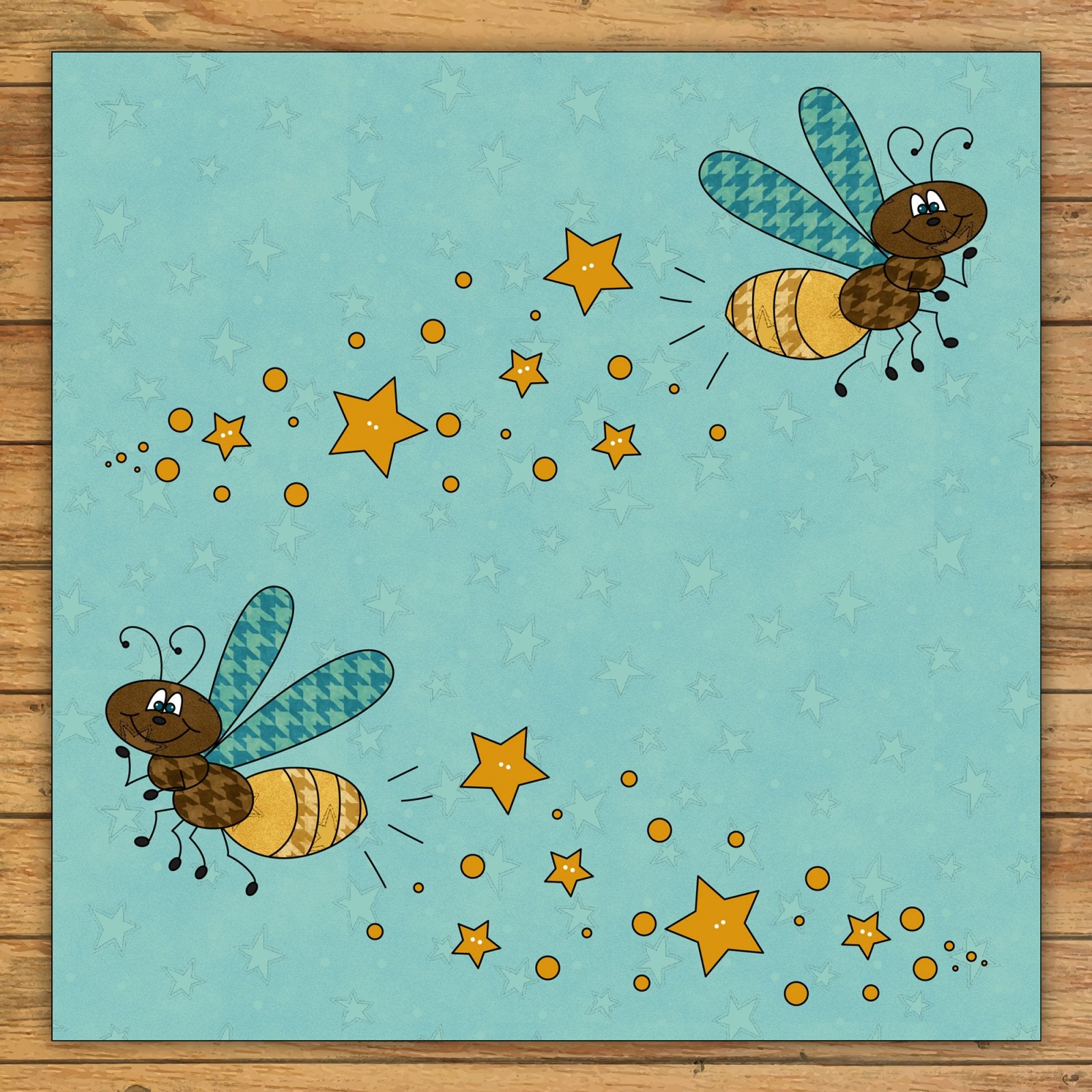 Fireflies Applique